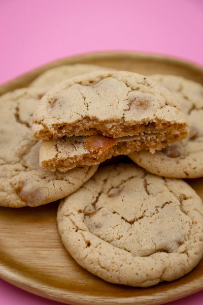 Caramel Apple Cider Cookies