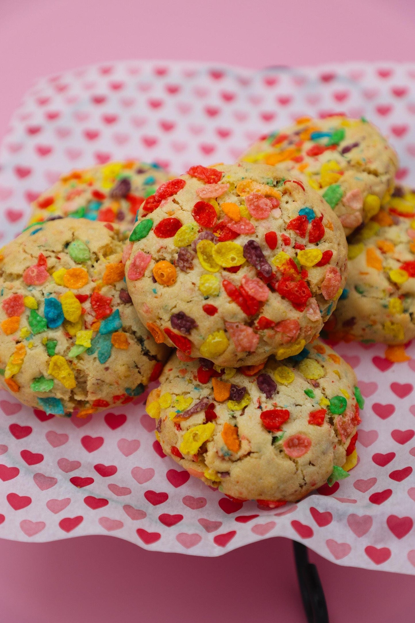 Fruity Pebbles Cookies